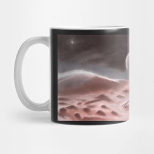 Frozen Robot on Pluto Mug